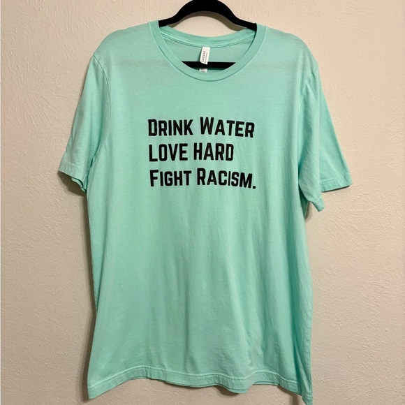 Empowering Mint Green Short Sleeve Tee - Picture 1 of 3